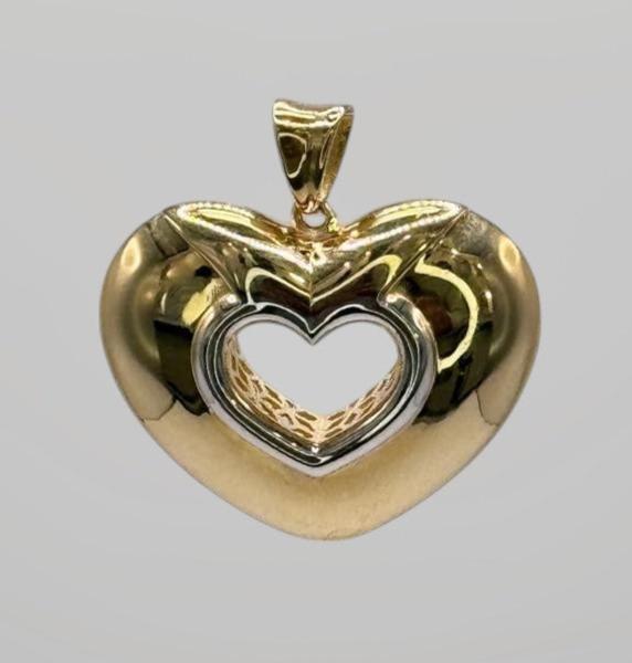 Heart Charms 10K