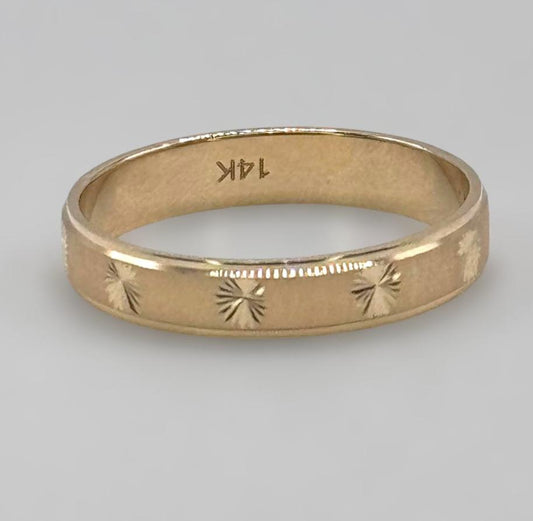 wedding rings 14K