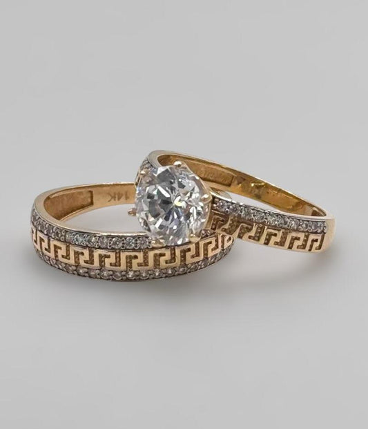 wedding rings 14K