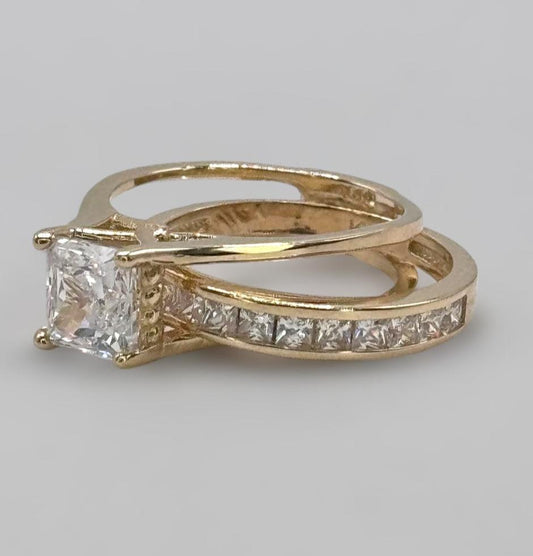 wedding rings 14K