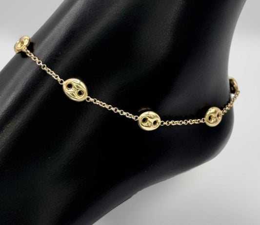 Foot Bracelet 14K