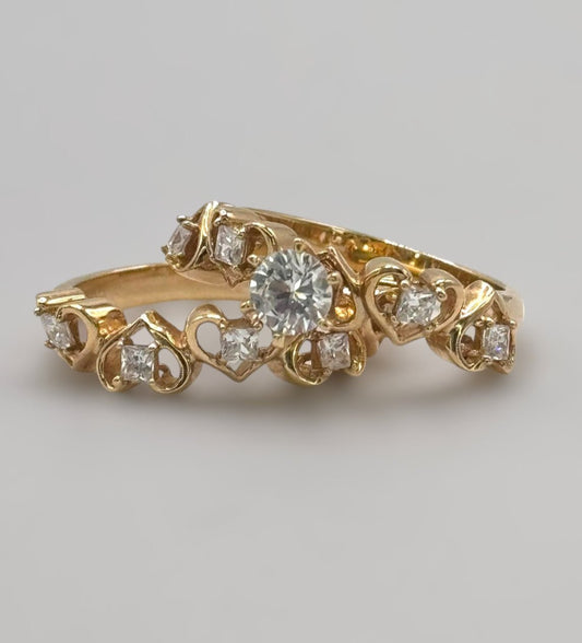 wedding rings 14K