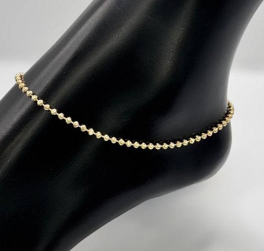 Foot Bracelet  14K