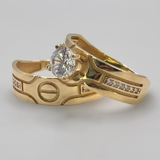 wedding rings 14K