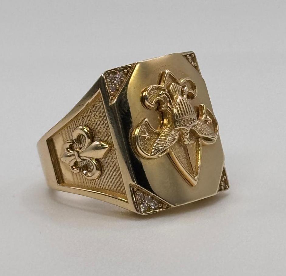 men's rings 14K