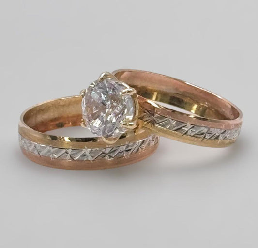 wedding rings 14K