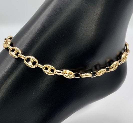 Foot Bracelet  14K