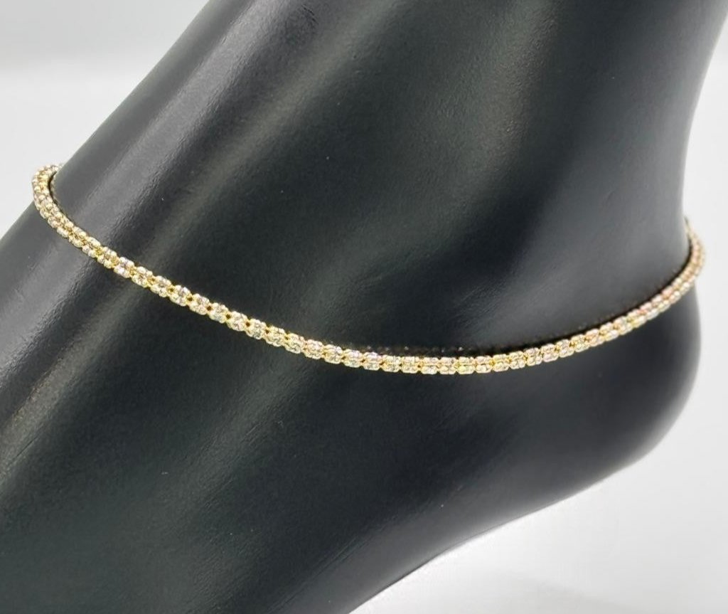 Foot Bracelet  14K